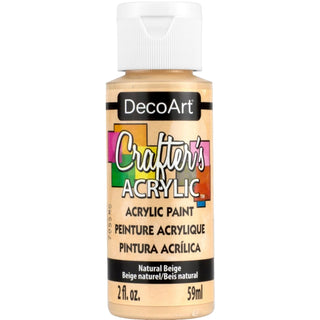 DecoArt Natural Beige (Flesh) Crafters Acrylic 2oz