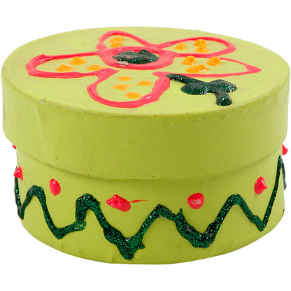 Boxes, dia. 5,5-16 cm, Content may vary , white, 168 asstd./ 1 pack