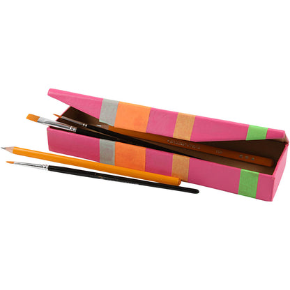 Pencil Case, size 21x6x2,5 cm, 12 pc/ 1 pack