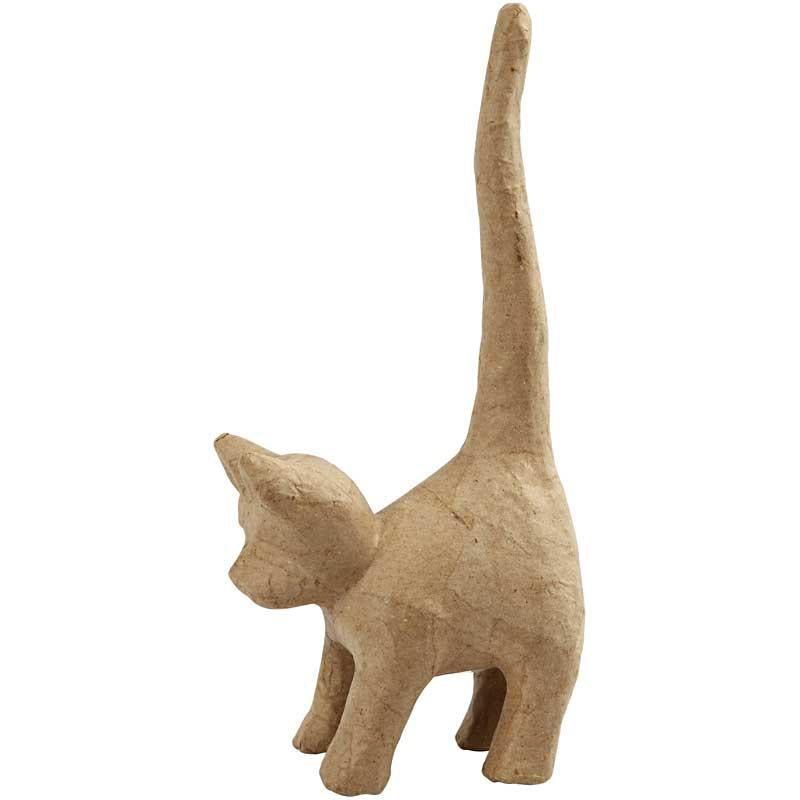 Cat, H: 28 cm, L: 12 cm, 1 pc