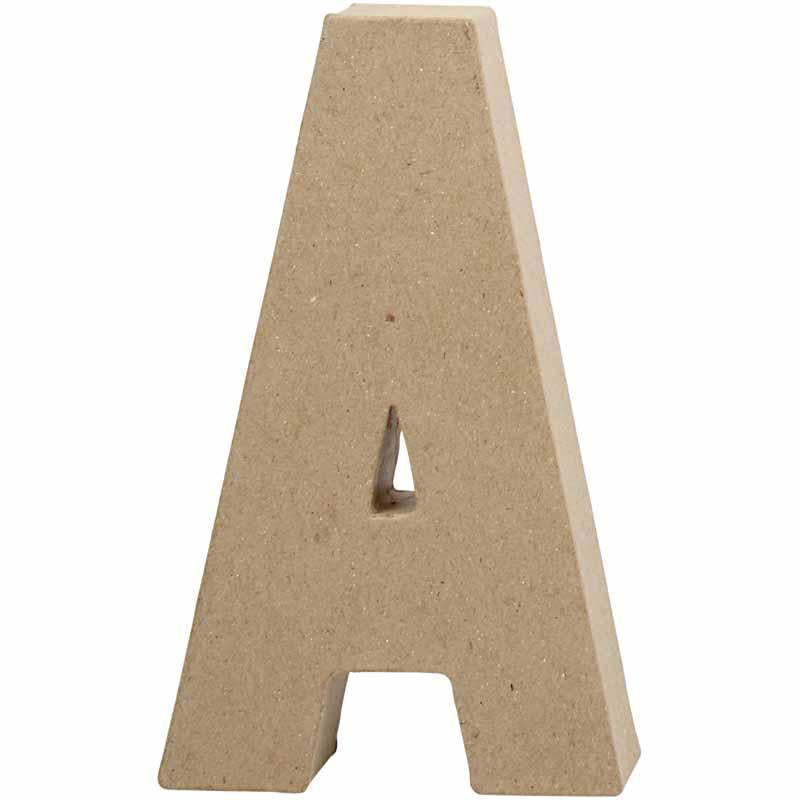 Handmade Papier Mâché Letters A-Z 10cm