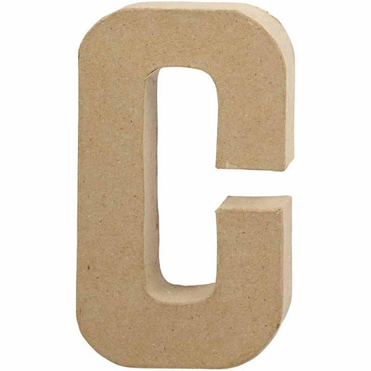 Handmade Papier Mâché Letters A-Z 10cm