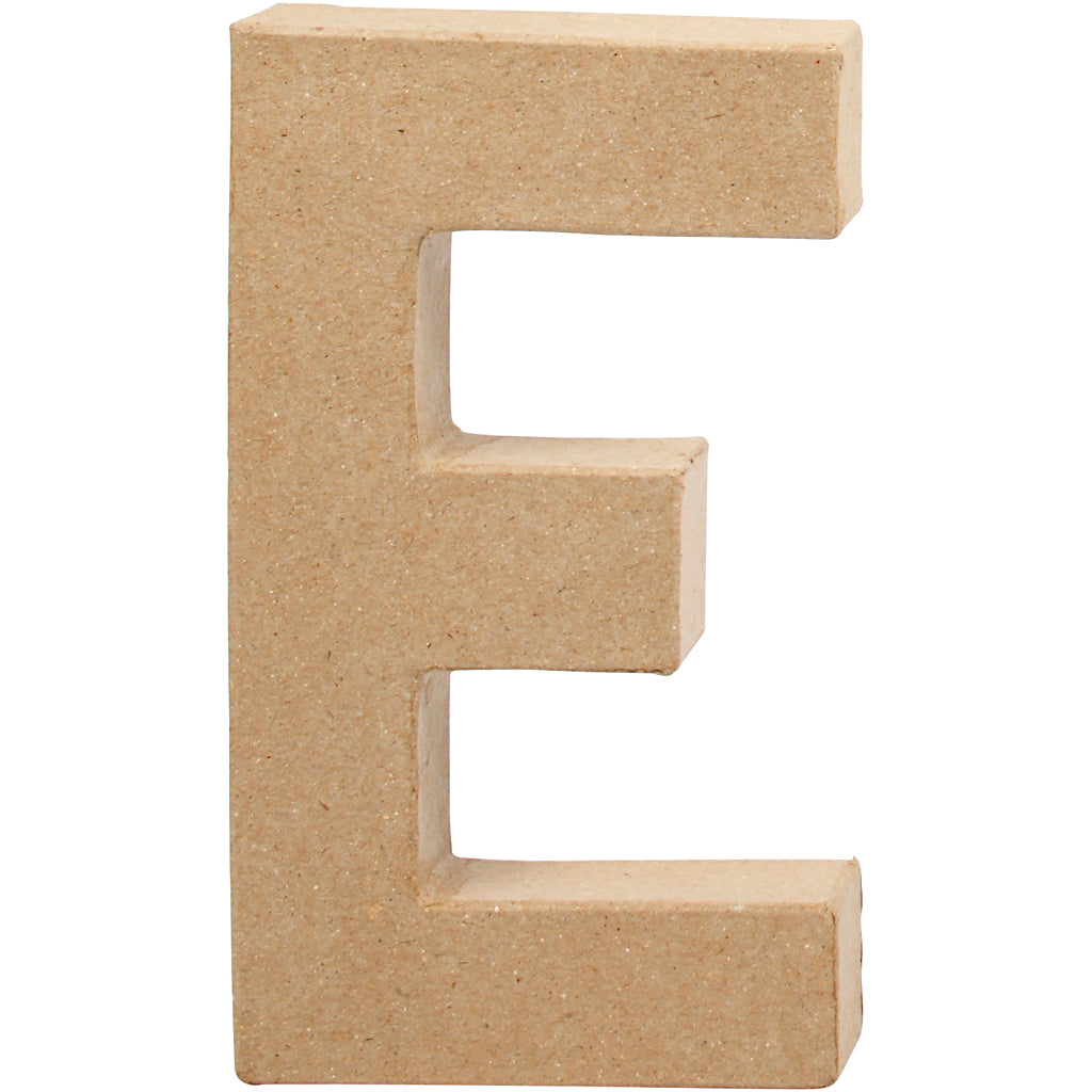 Handmade Papier Mâché Letters A-Z 10cm
