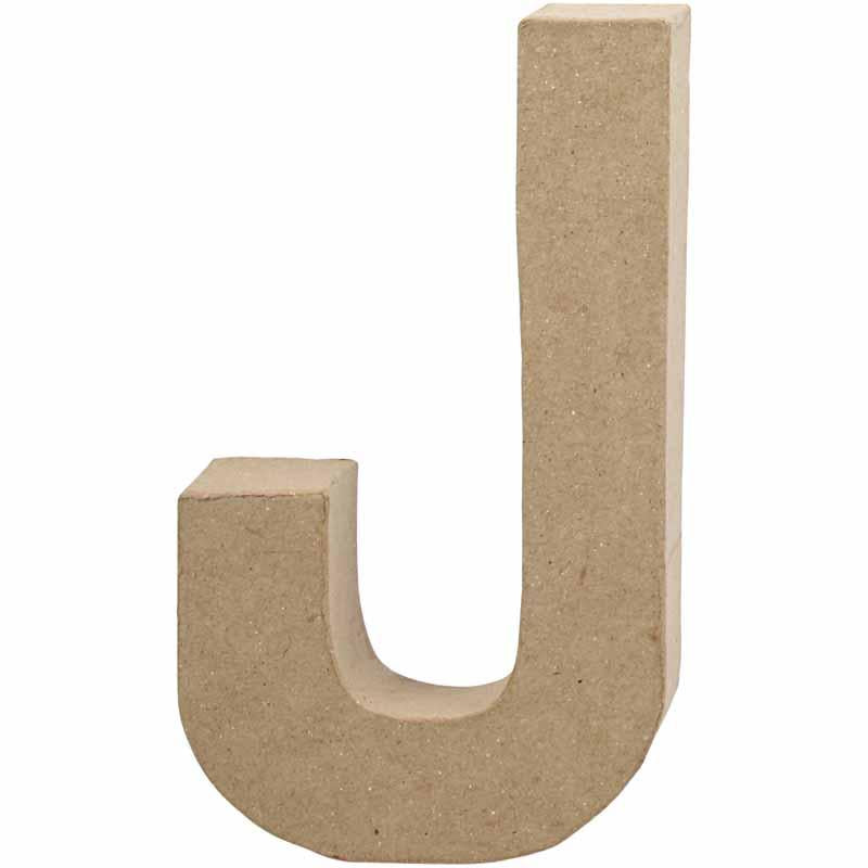 Handmade Papier Mâché Letters A-Z 10cm