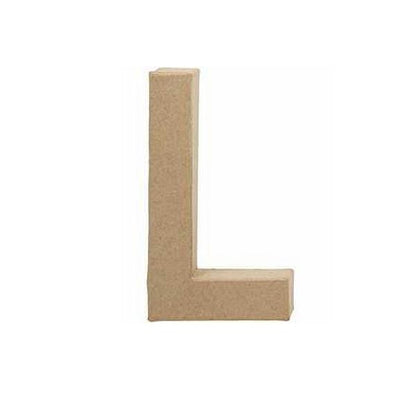 Papier Mâché Letters and Numbers - 10 cm-20.5 cm