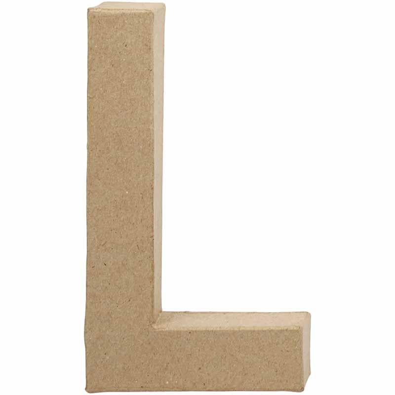 Handmade Papier Mâché Letters A-Z 10cm