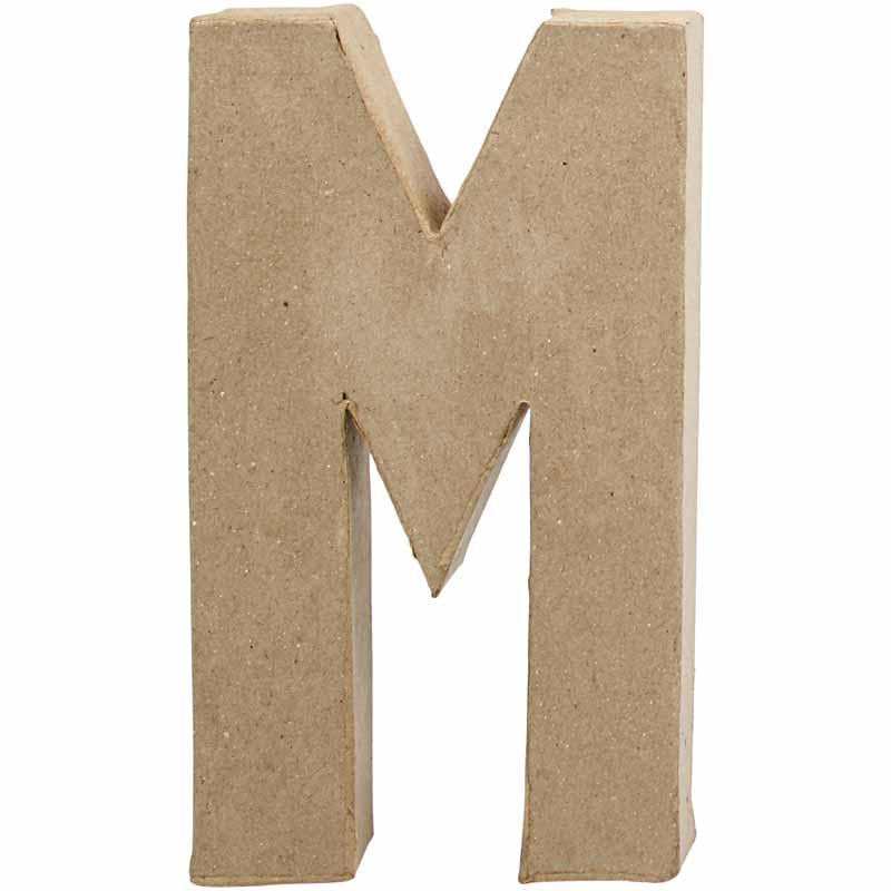 Handmade Papier Mâché Letters A-Z 10cm