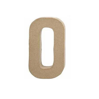 Papier Mâché Letters and Numbers - 10 cm-20.5 cm