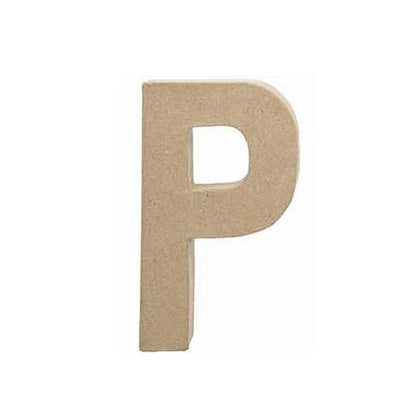 Papier Mâché Letters and Numbers - 10 cm-20.5 cm