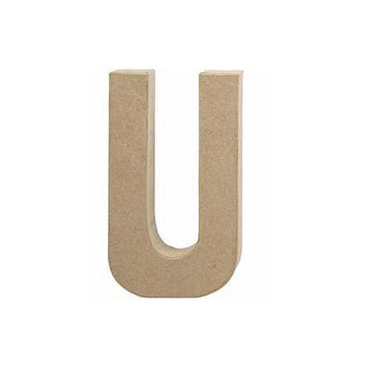Papier Mâché Letters and Numbers - 10 cm-20.5 cm