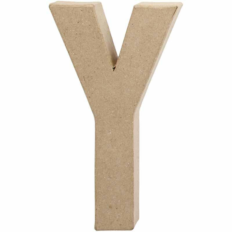 Handmade Papier Mâché Letters A-Z 10cm