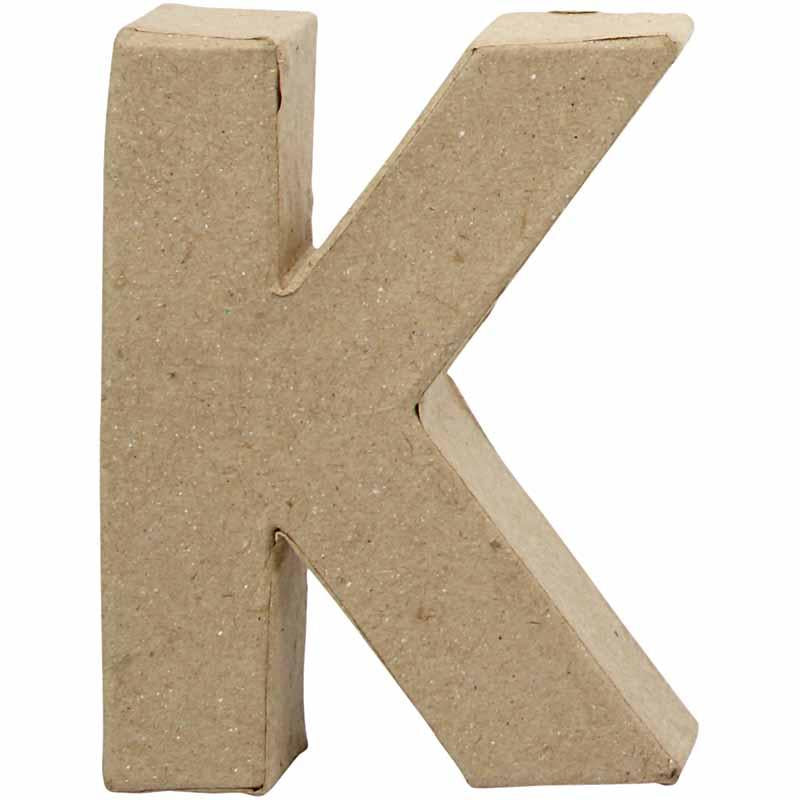 Handmade Papier Mâché Letters A -Z 10cm