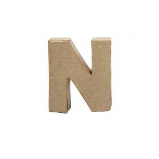 Papier Mâché Letters and Numbers - 10 cm-20.5 cm