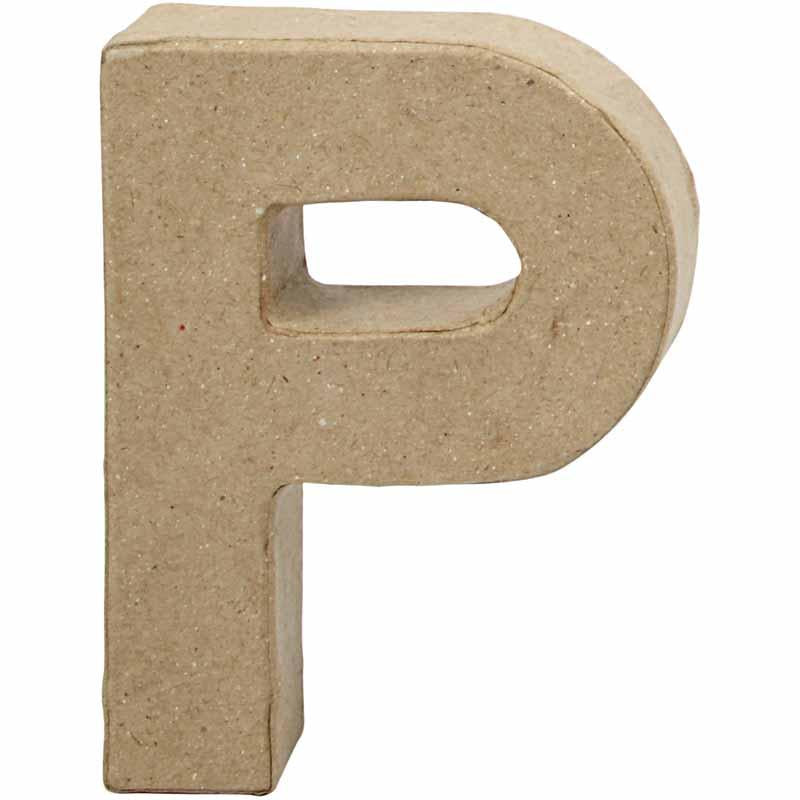 Handmade Papier Mâché Letters A -Z 10cm