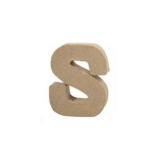 Papier Mâché Letters and Numbers - 10 cm-20.5 cm