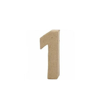 Papier Mâché Letters and Numbers - 10 cm-20.5 cm
