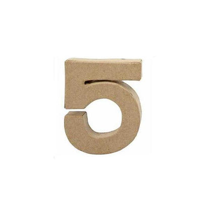 Papier Mâché Letters and Numbers - 10 cm-20.5 cm