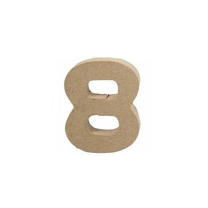Papier Mâché Letters and Numbers - 10 cm-20.5 cm