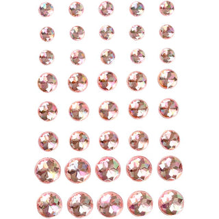 Creativ Self-Adhesive Round Rhinestones with Beveled Surface 40pc /1pack – Vivi Gade Design
