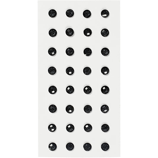Creativ Rhinestones – 8 mm Diameter, 32 Pieces per Pack