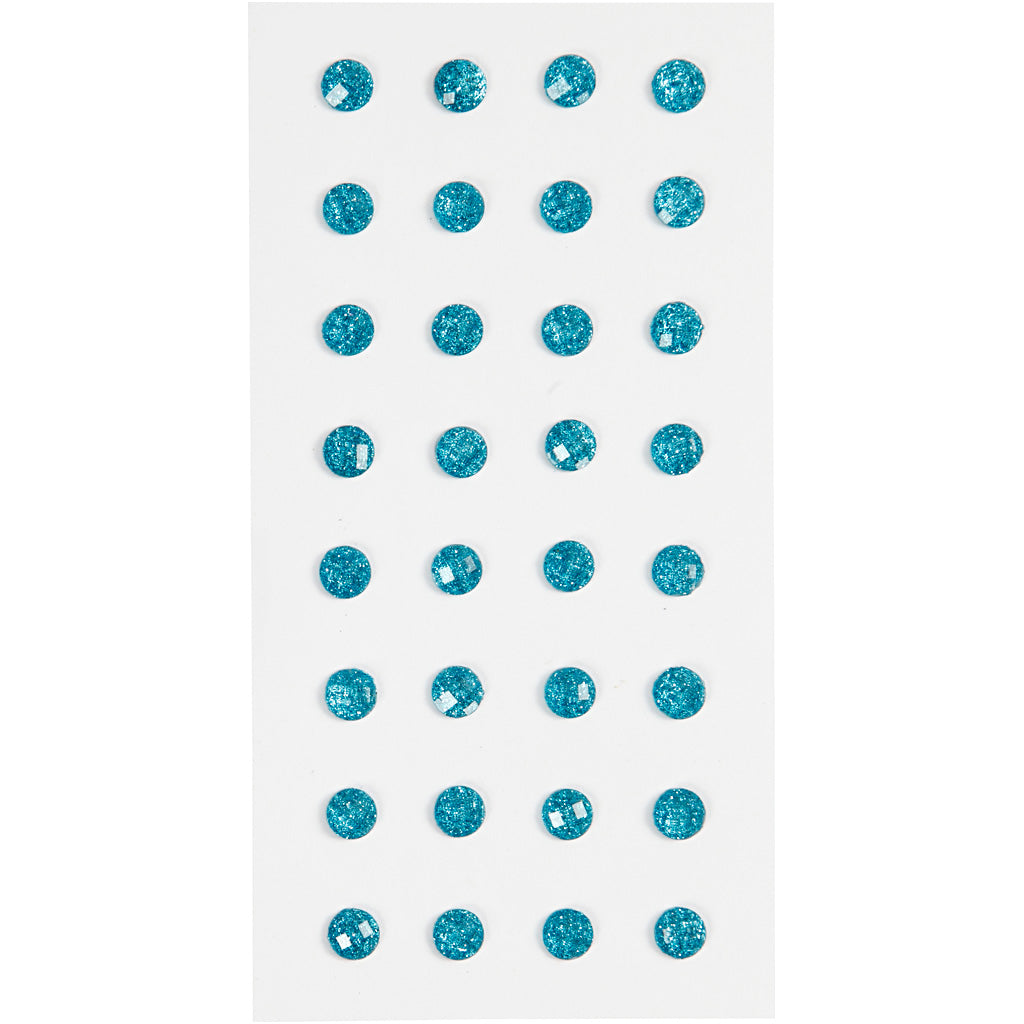Creativ Rhinestones – 8 mm Diameter, 32 Pieces per Pack