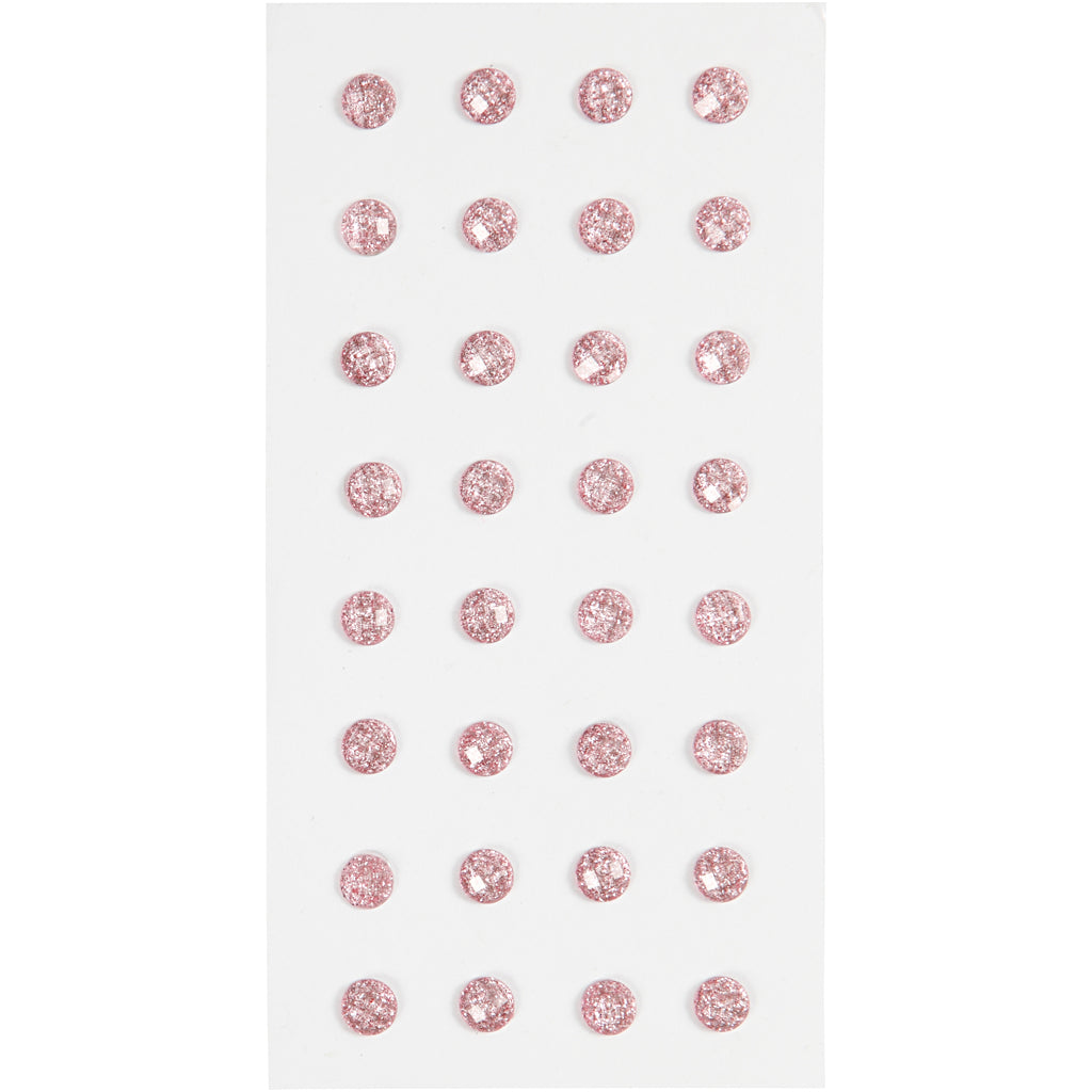 Creativ Rhinestones – 8 mm Diameter, 32 Pieces per Pack