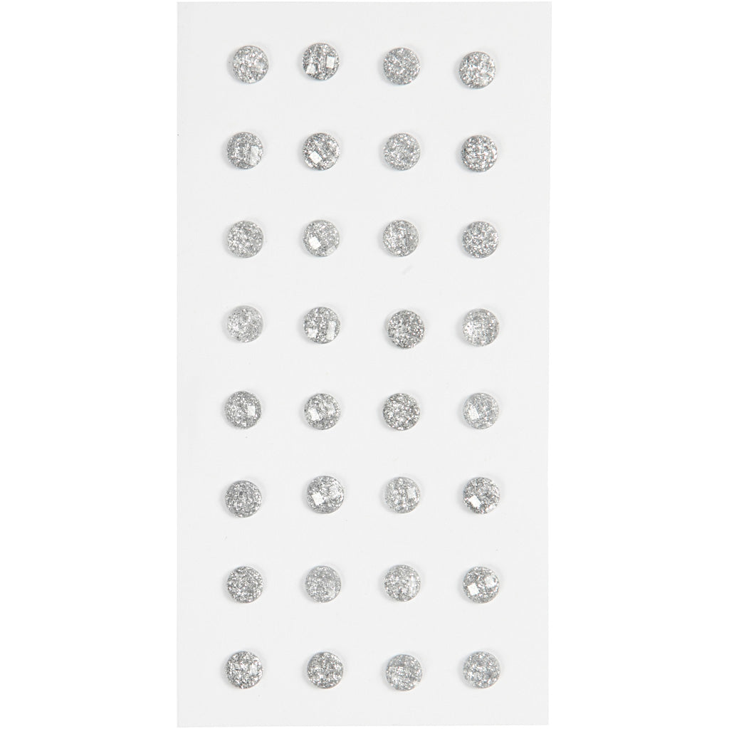 Creativ Rhinestones – 8 mm Diameter, 32 Pieces per Pack