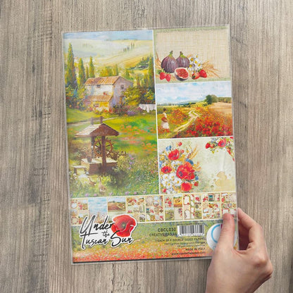 Under the Tuscan Sun Creative Pad A4 9/Pack