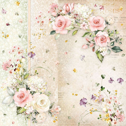 Ciao Bella Blooming 8inc x 8inc Paper Pad