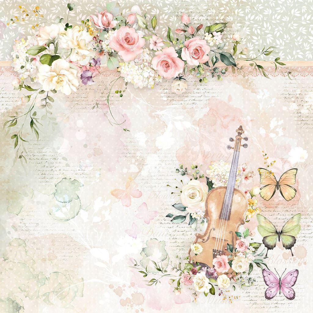 Ciao Bella Blooming 12inc x 12inc Paper Pad