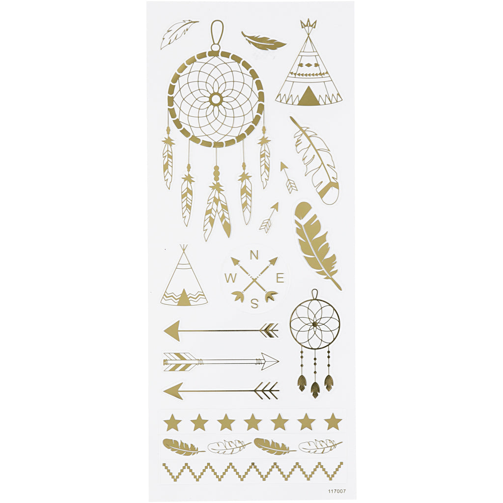 Self-Adhesive Stickers in Silver Foil on Clear Plastic Film – 10x24 cm, 1 Sheet