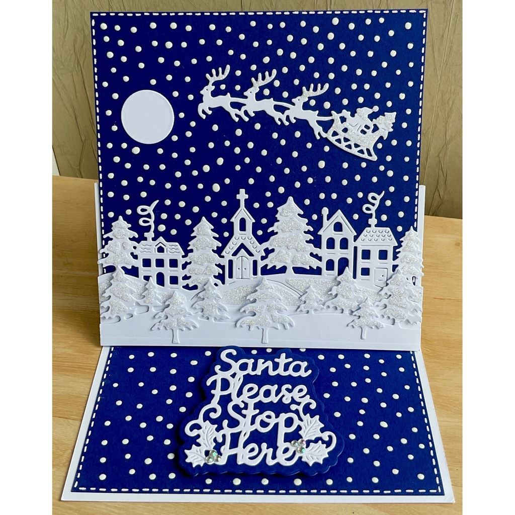 Naughty or Nice� Sweet Dixie Cutting Die
