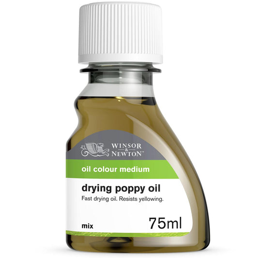 Winsor and Newton Drying Poppy Oil 75ml V1