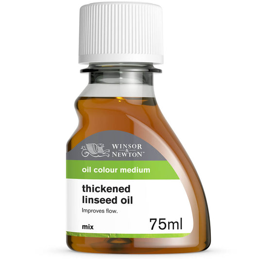 Winsor and Newton Thickened Linseed Oil 75ml V1