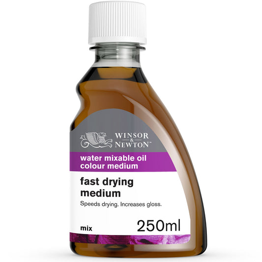 Winsor and Newton Water Mixable Fast Drying Medium