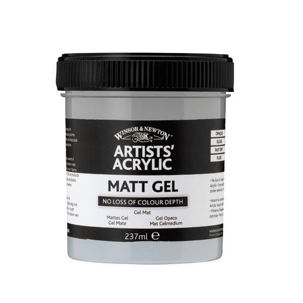 Winsor Newton Professional Acrylic Matt Gel 237ml