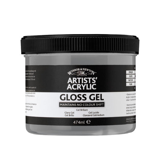 Winsor Newton Professional Acrylic Gloss Gel 474ml