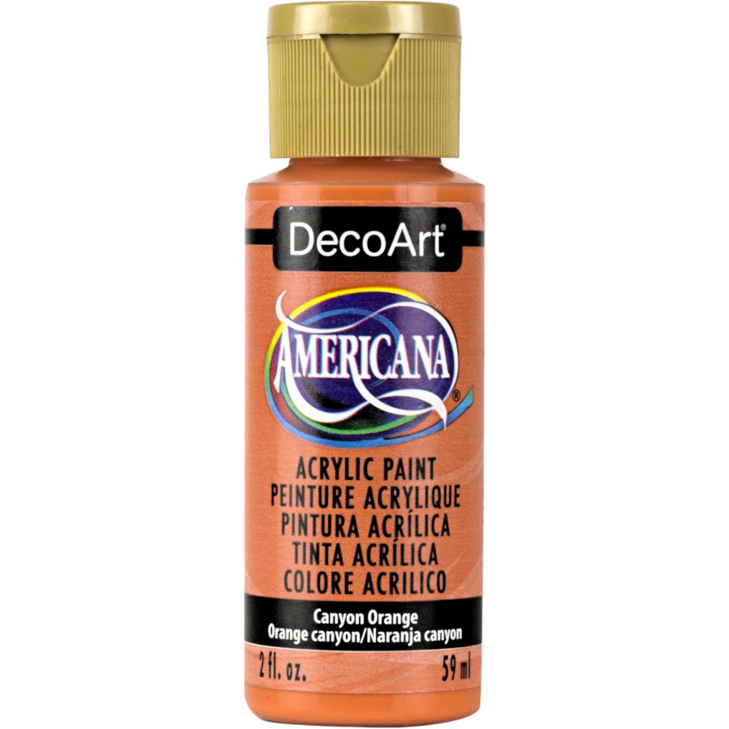 Canyon Orange Americana Acrylic 2Oz.