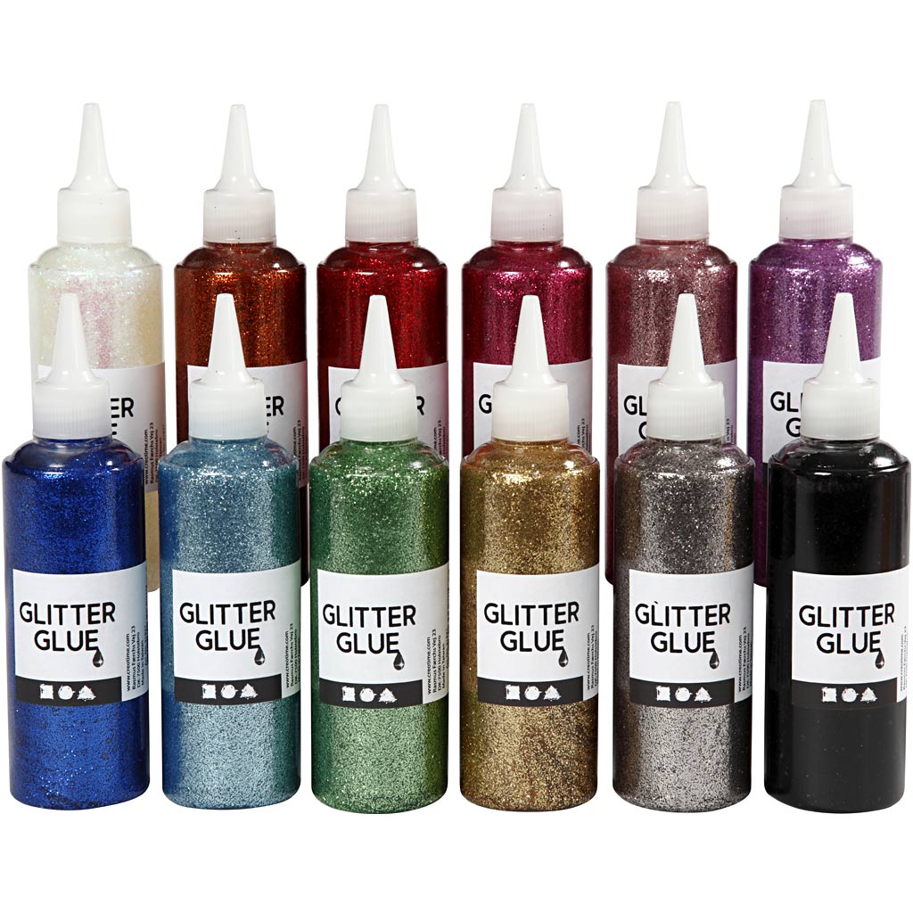 Creativ Glitter Glue Bottles