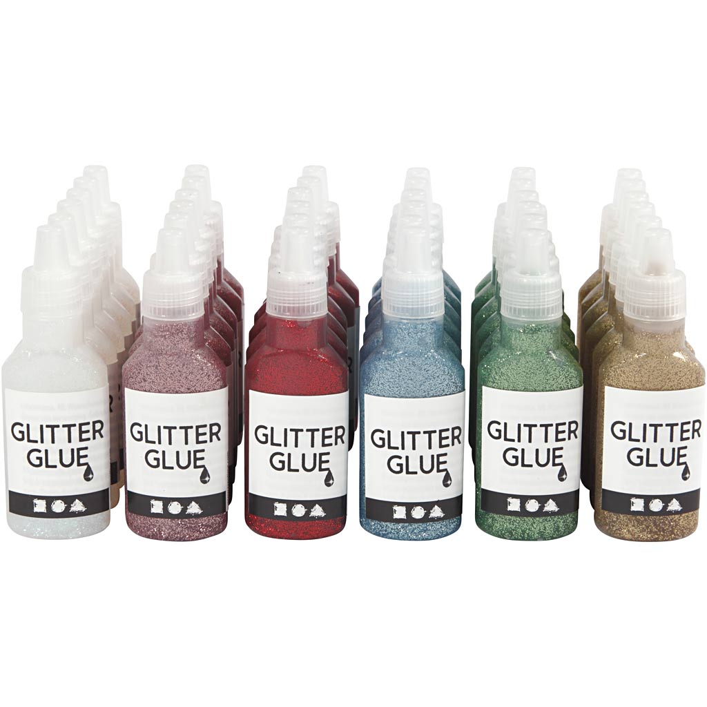 Creativ Glitter Glue Bottles