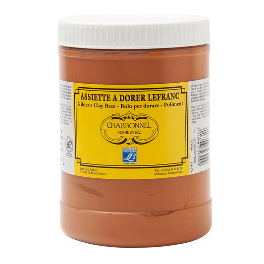 Charbonnel - Gilder's Clay Base - 1 Litre Red/ Terracotta