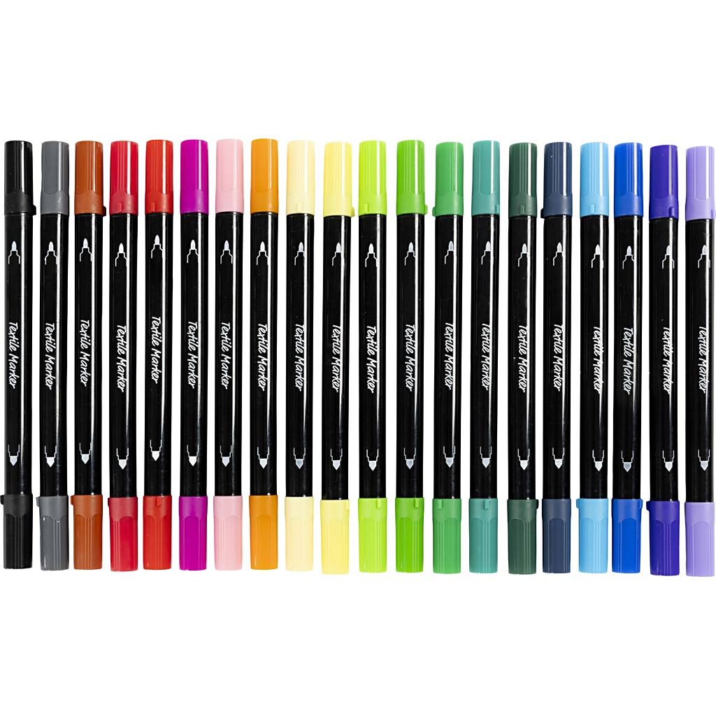 Textile Marker Sets , line 2,3+3,6 mm