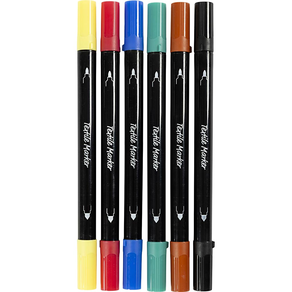 Textile Marker Sets , line 2,3+3,6 mm