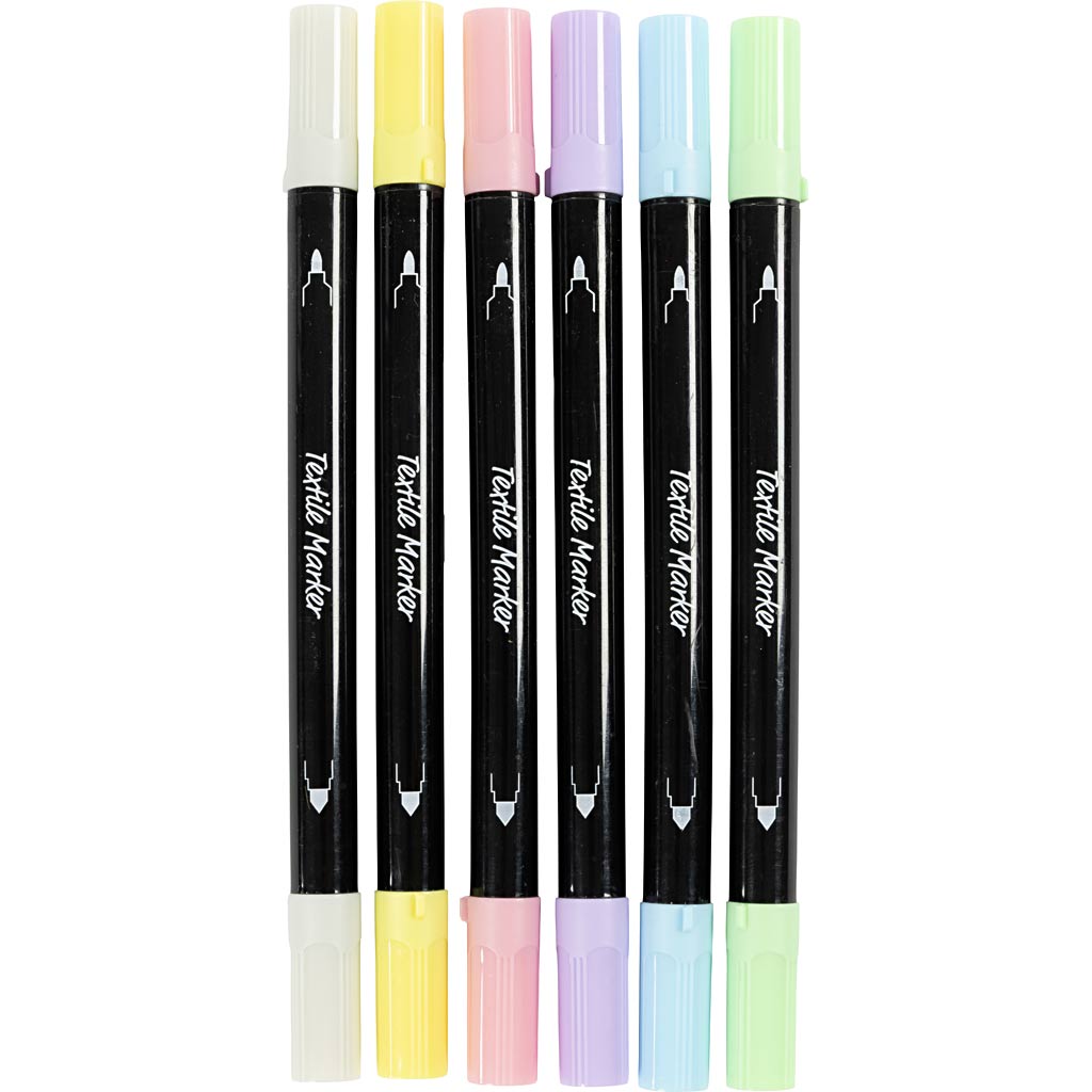 Textile Marker Sets , line 2,3+3,6 mm