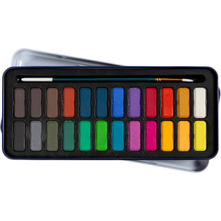 Watercolour kits 12 & 24 Colour Sets