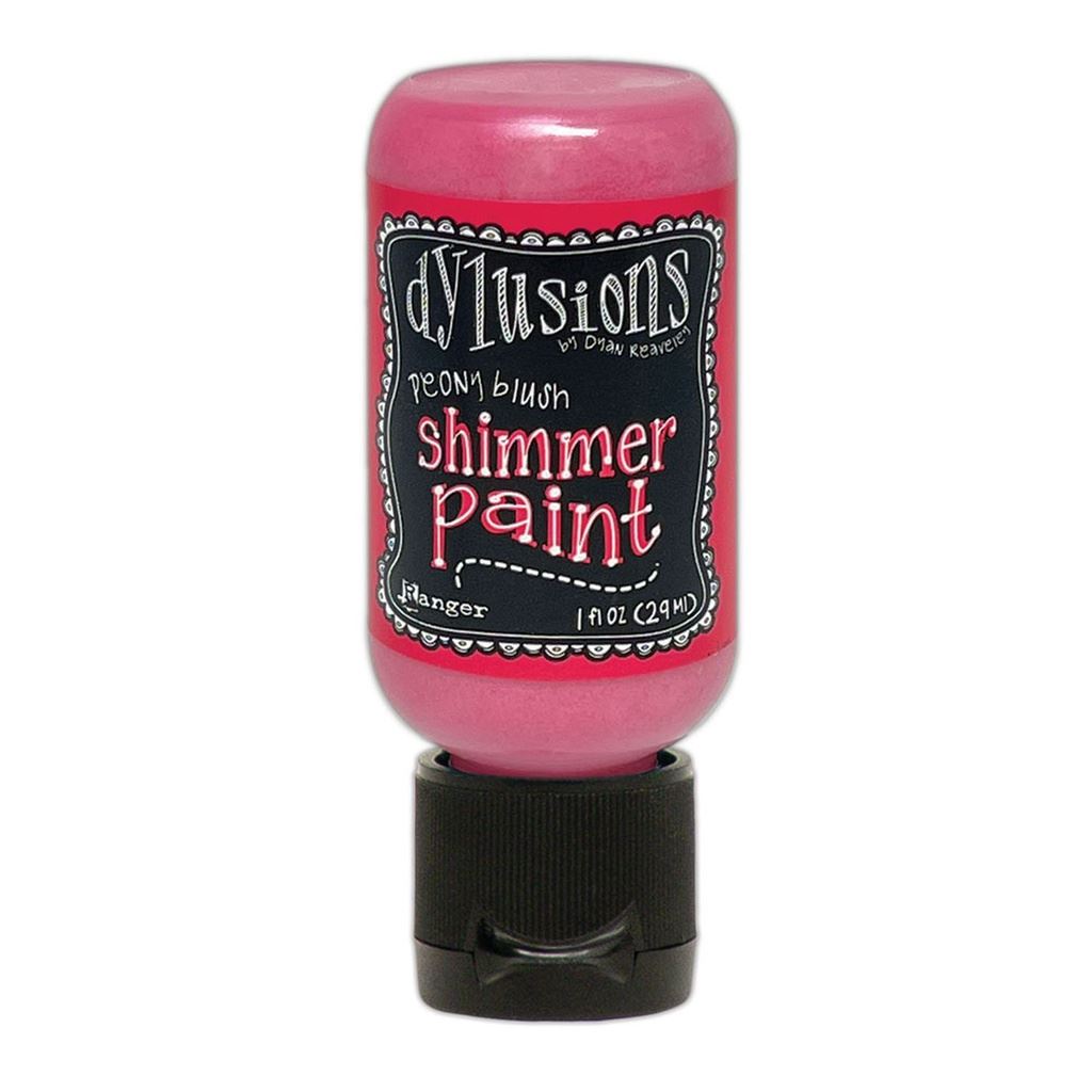 Dylusions Shimmer Paint 1oz. Peony Blush