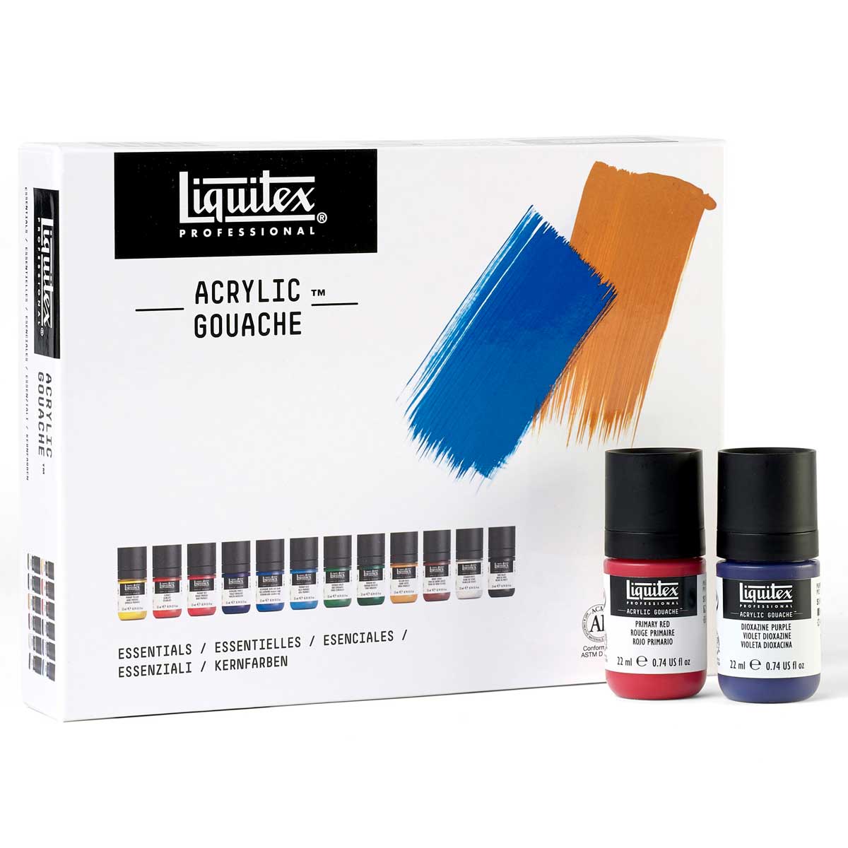 Acrylic Gouache - Essentials Set 12 x 22ml