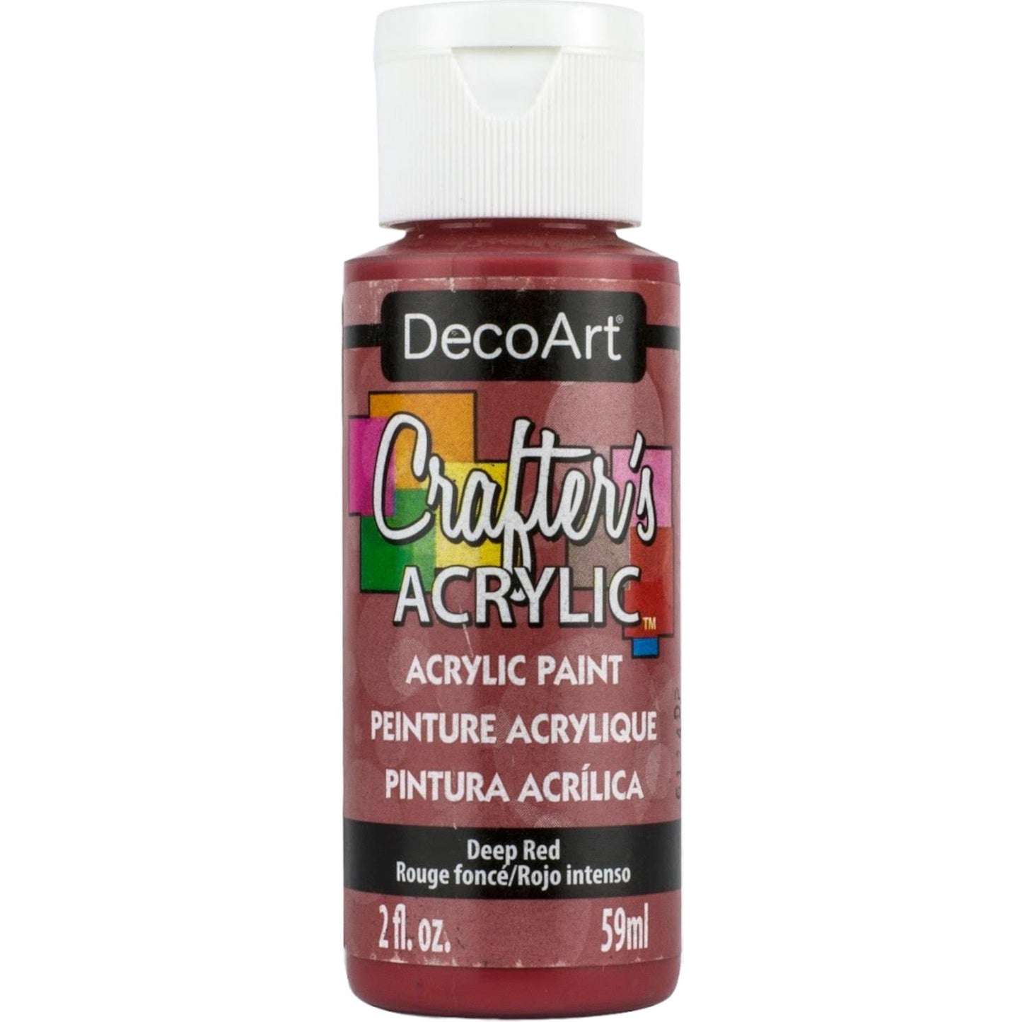 Deep Red Crafters Acrylic 2oz