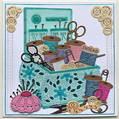 Sewing Box Sweet Dixie Cutting Die