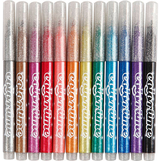 Colortime Glitter Marker Packs